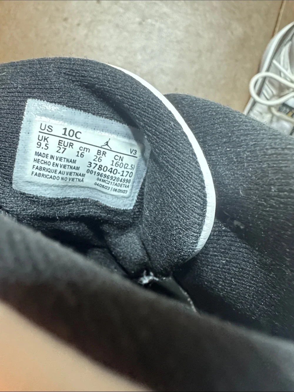 Jordan 11 Retro Gratitude Toddler Sneaker 10C